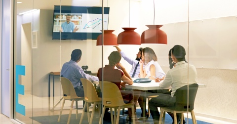 Lifesize Rooms-as-a-Service encompasses Lifesize's industry-leading video collaboration meeting room systems, cloud service, maintenance and support under more predictable pricing and with lower upfront costs. (Photo: Business Wire)