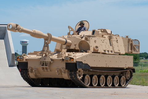 BAE Systems was awarded a $249 million contract modification by the U.S. Army for 60 additional M109A7 self-propelled howitzers and its accompanying M992A3 Carrier, Ammunition, Tracked (CAT) vehicles that will bring improved artillery capabilities to the Army’s Armored Brigade Combat Teams. (Photo: BAE Systems, Inc.)