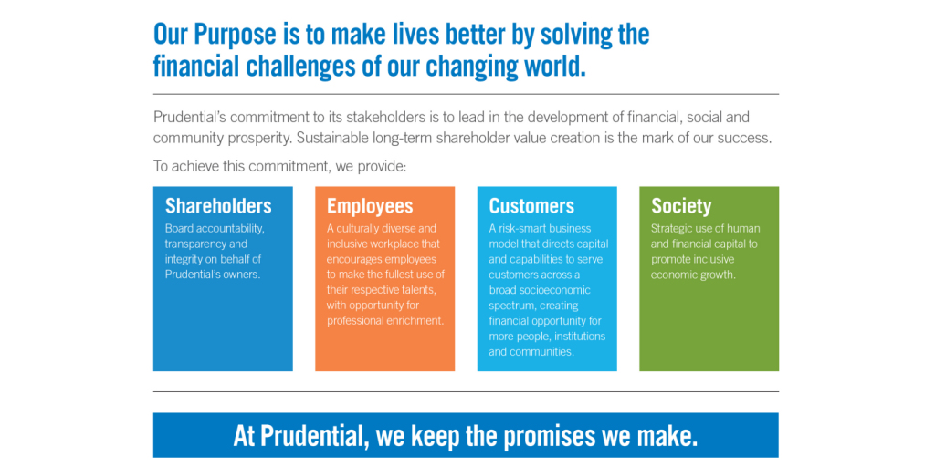 Prudential&rsquo;s multi-stakeholder framework reinforces board 