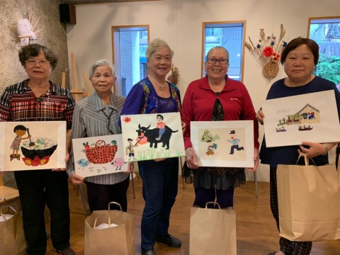 Hualien Elders Assemble Local Memories into Art (Photo: Business Wire)