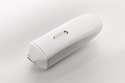 Opte Precision Skincare System is the first personalized handheld inkjet printer that scans, detects, and corrects hyper-pigmentation of your skin to reveal its natural beauty every day. (Photo: Business Wire)