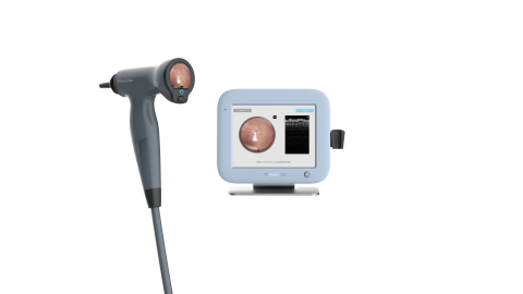 PhotoniCare's TOMi™ Scope for non-invasive imaging of the middle ear (Photo: Business Wire)