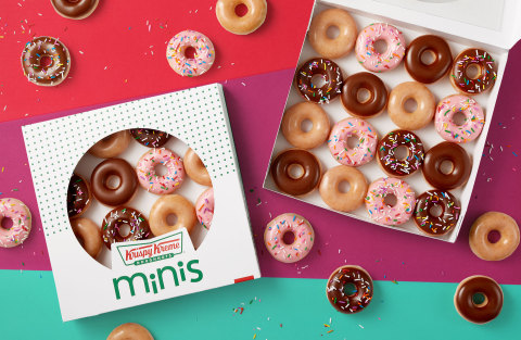 Brand rallies America Not to Quit on New Year’s resolutions, but ‘Cheat Sweet’ with new ‘mini’ versions of its popular doughnuts, beginning Jan. 6. (Photo: Business Wire)