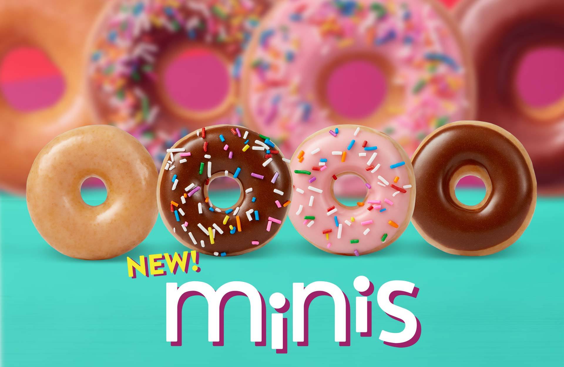 Krispy Kreme Goes Mini For Its First Big Innovation Of 2020 With New Mini Doughnuts Business Wire
