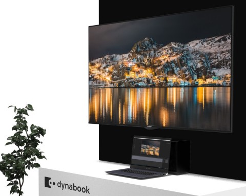 thumbnail Sharp’s new dynabook 8K video editing PC system provides a compact, portable platform for the display and editing of ultra-HD 8K materials. (Photo: Business Wire)