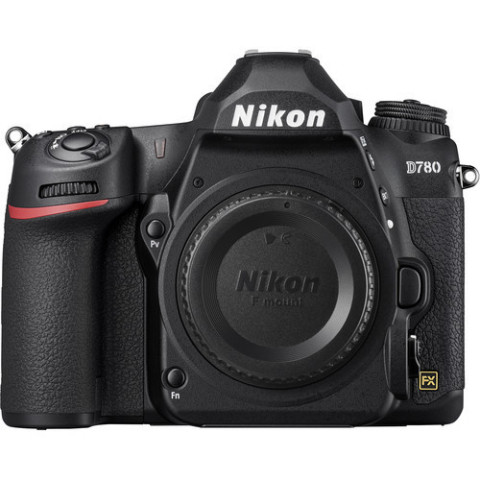 Nikon D780 is a versatile DSLR excelling in both photography and video applications. Featuring a 24.5MP full-frame CMOS sensor, high-resolution stills and video recording are possible, and the sensor features a BSI design for heightened clarity.
