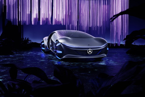 The Mercedes-Benz VISION AVTR. (Photo: Business Wire)