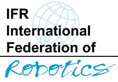 The International Federation of Robotics Logo