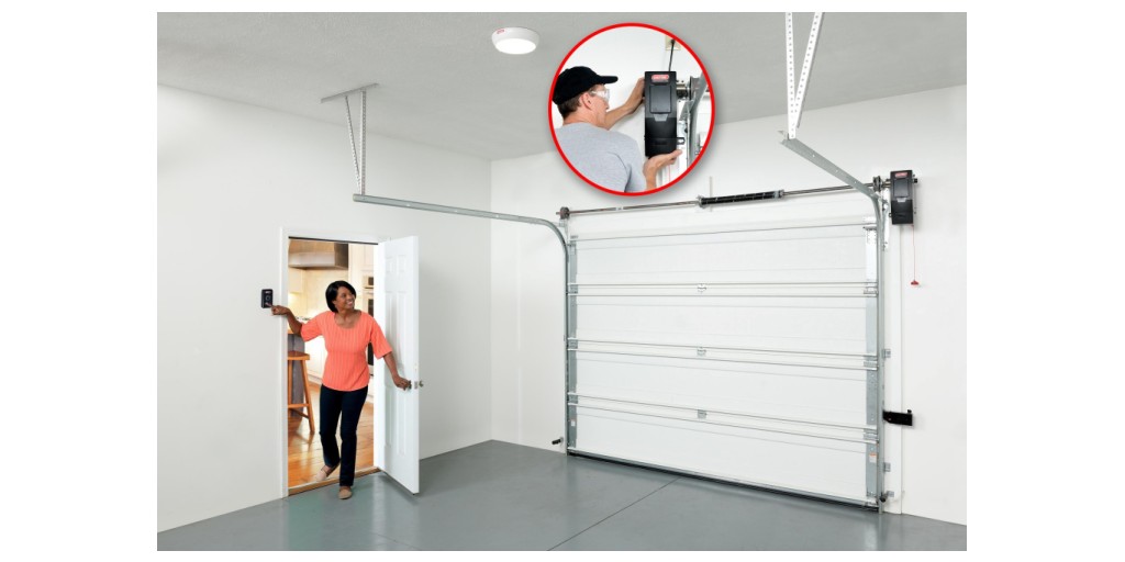 Wall Mount Garage Door Openers, What Size Wire Do You Use For A Garage Door Opener