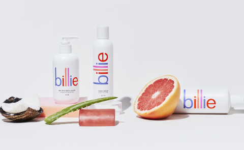 Billie is a subscription-based, direct-to-consumer brand focused on providing women with quality shaving supplies and premium body care products. (Photo: Business Wire)