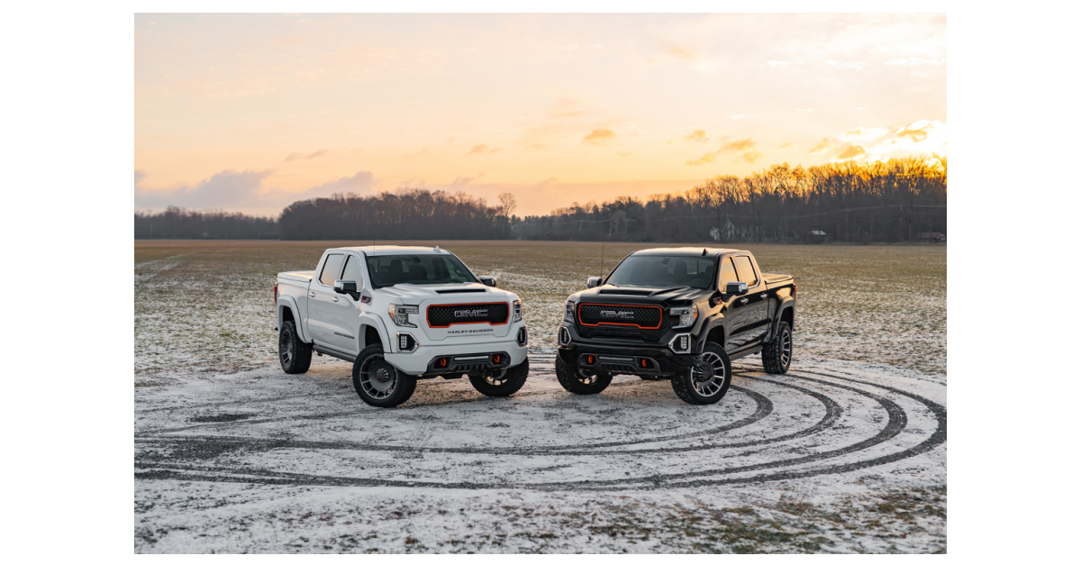 First Harley Davidson Edition Gmc Pickup In History