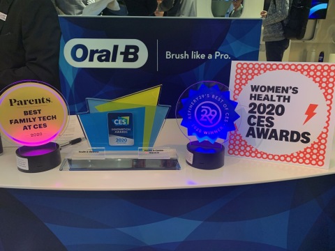 In addition to being named one of the CES Innovation Award Honorees, the Oral-B iO was also presented with ‘Best of’ awards from Parents Magazine, Refinery29 and Women’s Health. (Photo: Business Wire)