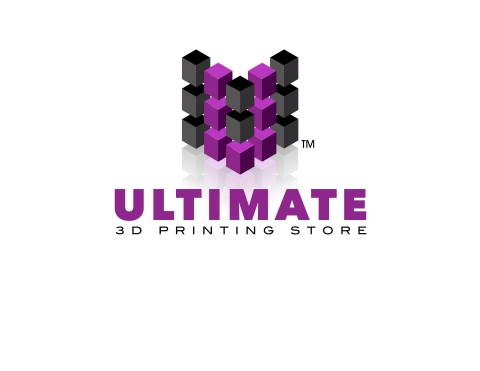 Ultimate 3D Printing Store Logo
