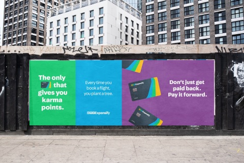 Expensify launches Karma Points, the only card reward that makes a difference. (Photo: Business Wire)