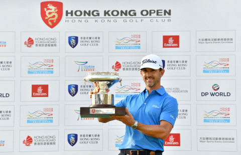 Wade Ormsby from Australia won the Hong Kong Open for the second time. (Photo: Business Wire)