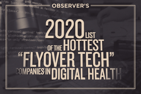 PhysIQ Named One of 2020’s Hottest Flyover Tech Companies in Digital Health (Graphic: Business Wire)