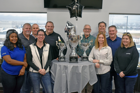 original From left to right: Amber Williams - GSF; Bill Pocilujko - GSF; Mark Helmsing - Craftsmen; Crystal Barz - Craftsmen; Lou Helmsing - Craftsmen; Tony Mercurio - Craftsmen; Erin Theobald - Craftsmen; Mark Scavo - GSF; Tom Randazzo - GSF; Melissa Shortt - Craftsmen Industries. (Photo: Business Wire)