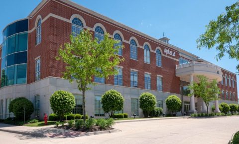 original Photo: Aptar's Corporate Headquarters in Crystal Lake, IL