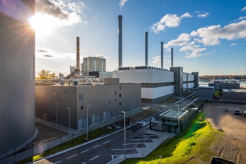 One of Europe’s most modern gas-fired power plants: Coastal power plant in Kiel (Copyright: Stadtwerke Kiel AG)