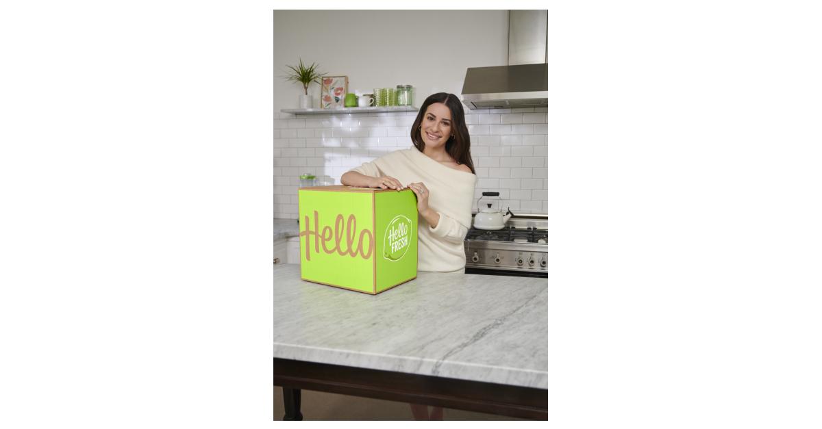 HelloFresh Teams Up With Actress and Songstress Lea Michele to