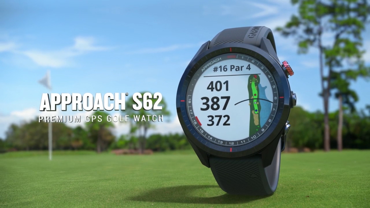 Introducing the Approach S62 premium golf smartwatch from Garmin