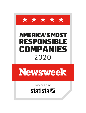 Ryder has been named by Newsweek to its inaugural list of “America’s Most Responsible Companies” for 2020 for its ongoing commitment to corporate social responsibility related to the environment, social causes, and corporate governance (ESG). (Photo: Business Wire)