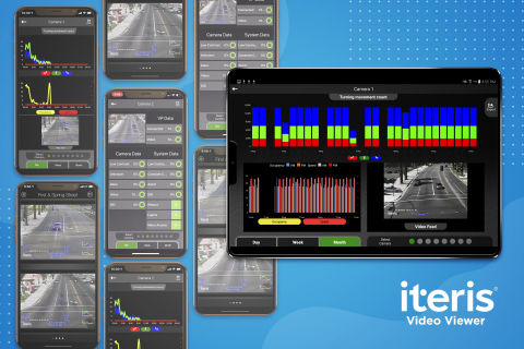 Iteris Unveils Real-Time Traffic Video Mobile App (Graphic: Business Wire)