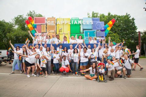 GE Appliances at the Louisville Pride Parade (Photo: GE Appliances, a Haier company)