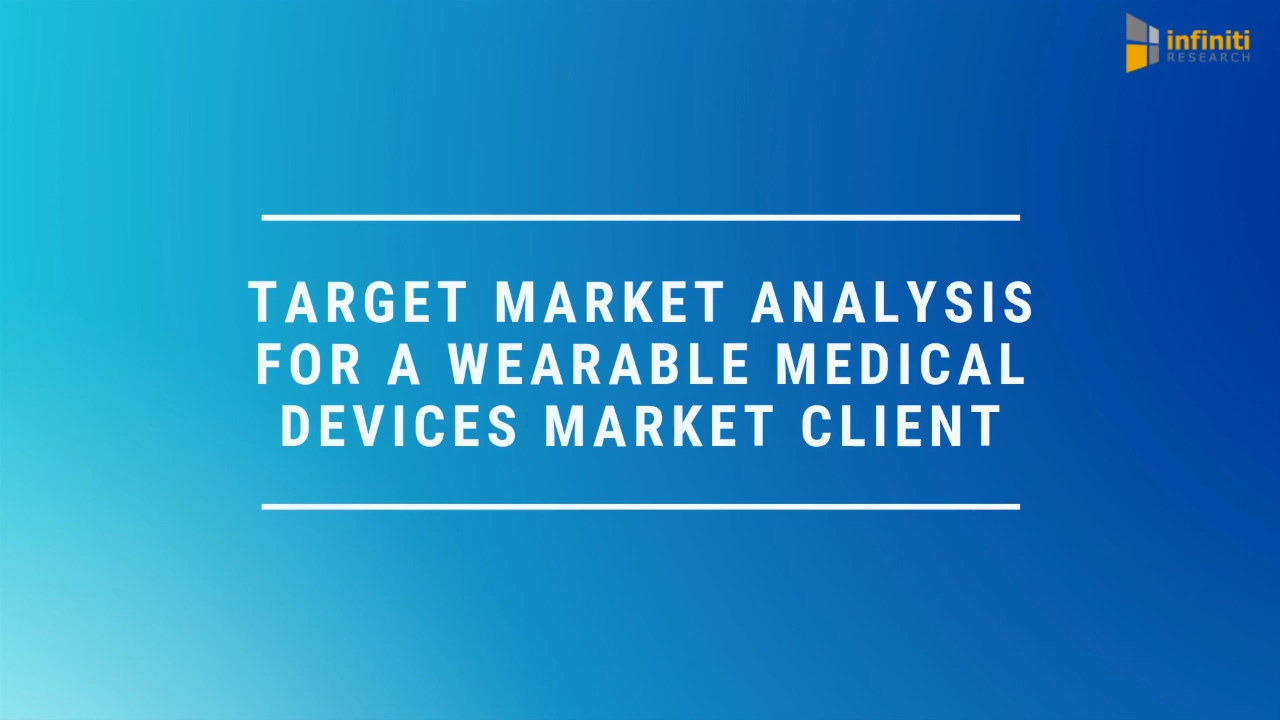 Developing an Actionable Market Expansion Strategy for a Wearable Medical Devices Market Client