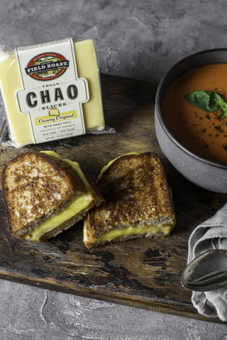 The dairy-free Chao Slices peel easily, shred well and melt like a dream—making them a perfect addition to a plant-based burger, queso and other cheese-filled recipes. (Photo: Business Wire)