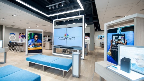 Comcast's Xfinity Stores are designed to give customers an opportunity to explore, learn and interact directly with the latest Xfinity products and services. (Photo: Business Wire)