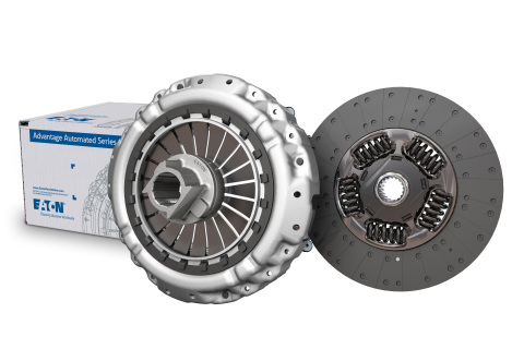Eaton's Advantage Automated Series clutches are available for the most popular automated transmissions in North America, including Eaton Cummins Endurant, UltraShift PLUS, Detroit DT12, Volvo I-Shift and Mack mDRIVE. (Photo: Business Wire)