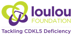 Loulou Foundation and International Foundation for CDKL5 Research and CDKL5 Alliance Logo
