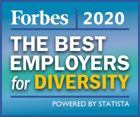 The Hartford is the highest ranked property-casualty insurance company in Forbes’ annual list of America’s Best Employers for Diversity. (Graphic: Business Wire)