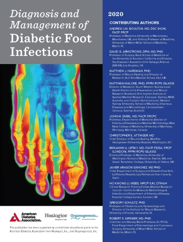 Diagnosis and Management of Diabetic Foot Infections (Photo: Business Wire)
