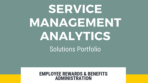 Service Management Analytics Solutions Portfolio