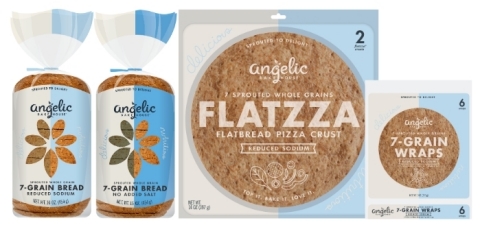 original Angelic Bakehouse Reduced Sodium + No Salt Added Products (Photo: Business Wire)