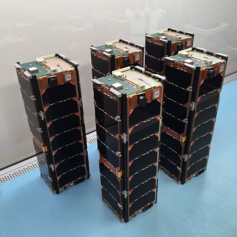 Astrocast IoT nanosatellites ready for launch with Spaceflight (Photo: Business Wire)