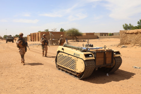 The THeMIS UGV has been deployed to Mali since early 2019. (Photo: Business Wire)