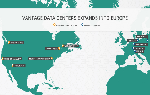 Vantage Global Locations (Graphic: Business Wire)