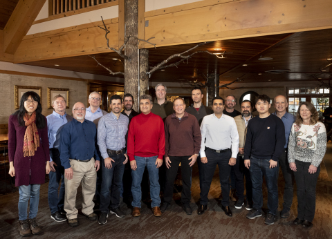The Docugami startup team, with Ilya Kirnos of SignalFire, and Bob Muglia, celebrating the closing of the $10 million seed funding round in Seattle, February 2020. (Photo: Business Wire)