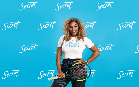 Secret Deodorant Announces Partnership With Serena Williams (Photo: Business Wire)