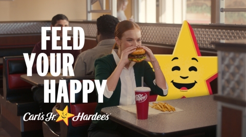 Carl's Jr. and Hardee's New 'Feed Your Happy' Campaign (Photo: Business Wire)