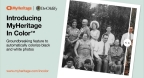 MyHeritage julkaisee uraauurtavan ominaisuuden; mustavalkoisten valokuvien värittämisen automaattisesti (Photo: Business Wire)