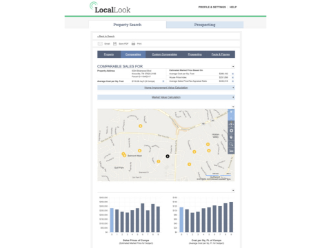 original CRS Data launches LocalLook, an innovative property data system that offers reliable prospecting, comparables and mapping tools. (Graphic: Business Wire)