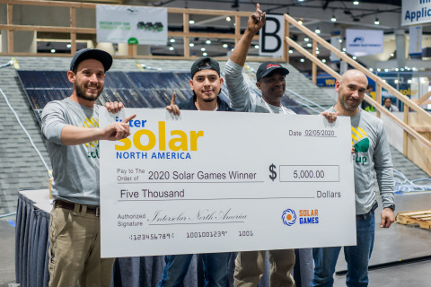 Sol-Up named first-ever Solar Games Champion (Photo: Business Wire)