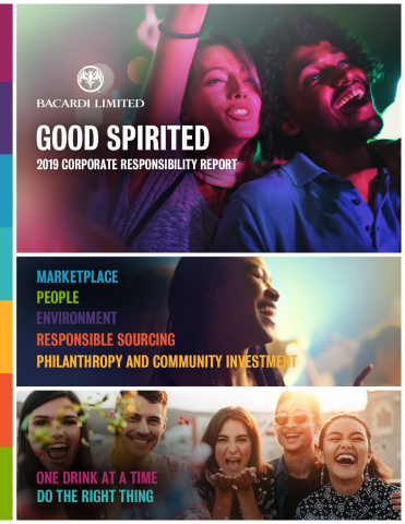 thumbnail Good Spirited - Bacardi releases FY19 Good Spirited Corporate Responsibility report (Photo: Business Wire)