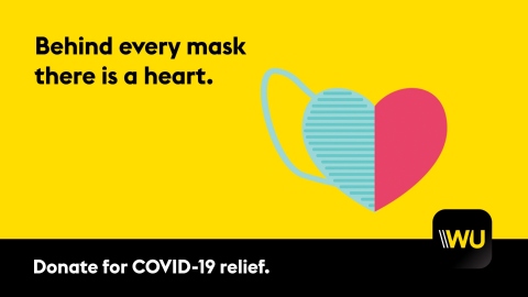 original Western Union Launches Worldwide Coronavirus Relief Drive (Graphic: Business Wire)