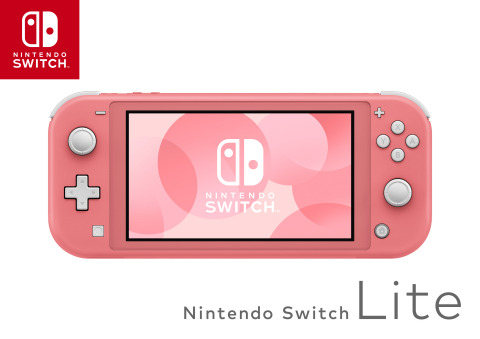 On April 3, Nintendo will add a new splash of color to its lineup of Nintendo Switch Lite systems, with the introduction of a playful coral-colored version. (Photo: Business Wire)