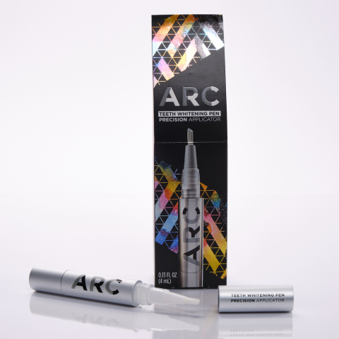 The ARC Teeth Whitening Pen is easy to use and its precision applicator erases surface stains with the same enamel-safe ingredient that dental professionals trust and use themselves to whiten teeth. (Photo: Business Wire)